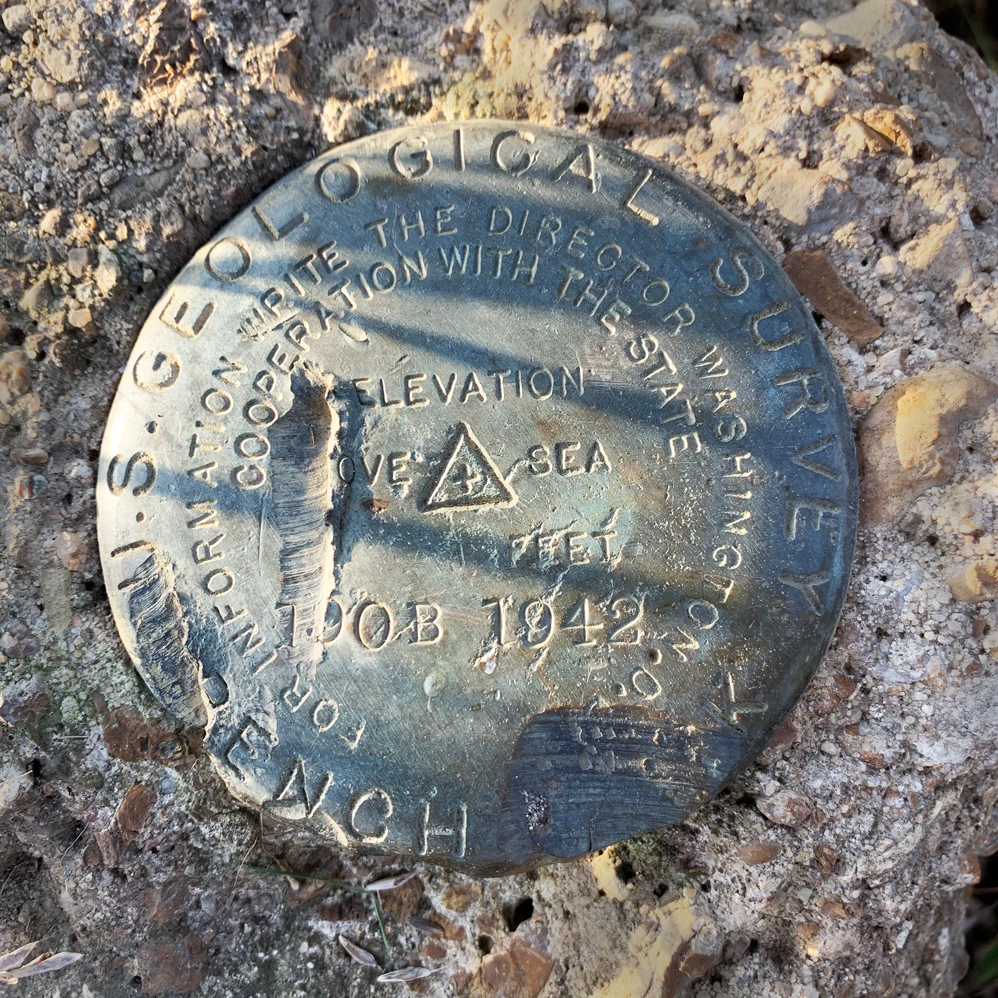 KS-OK 190B Cedarvale benchmark, 1942