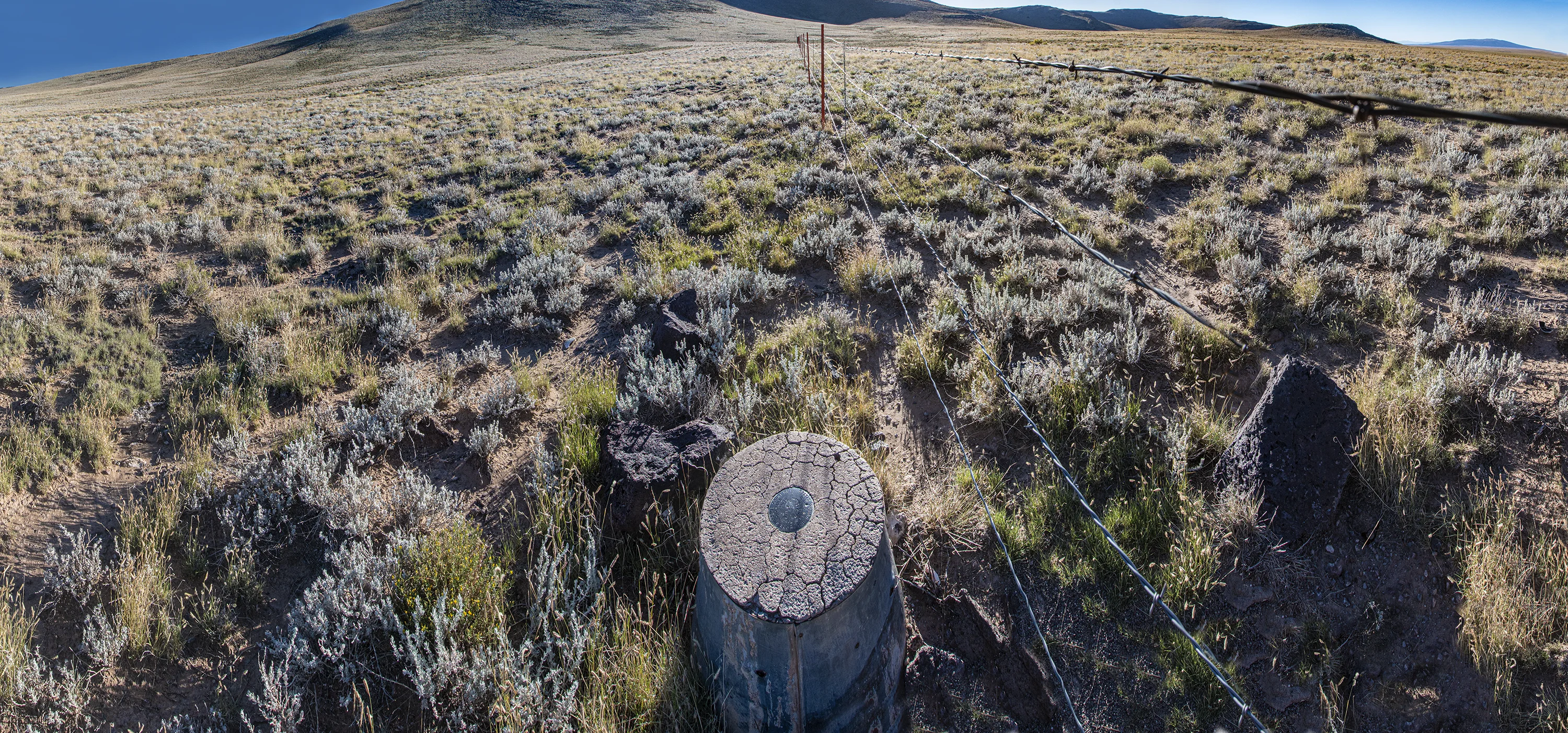 O-NM Mile 152+38 chns looking east