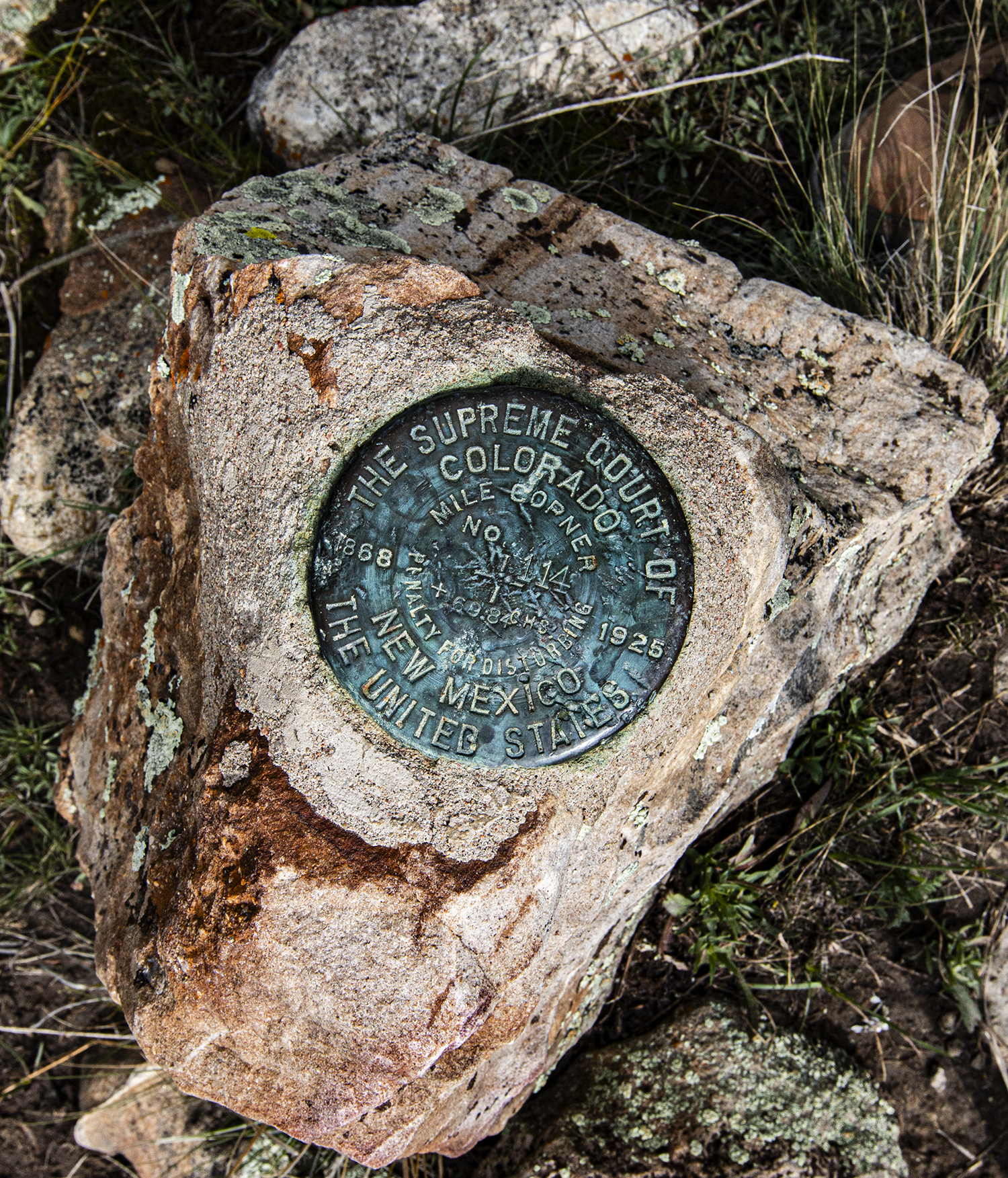 CO-NM mile 114+69.84 chns