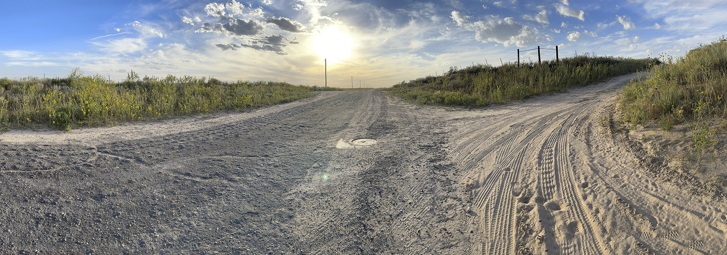 KS-OK-CO corner looking west